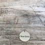 Name necklace sterling silver